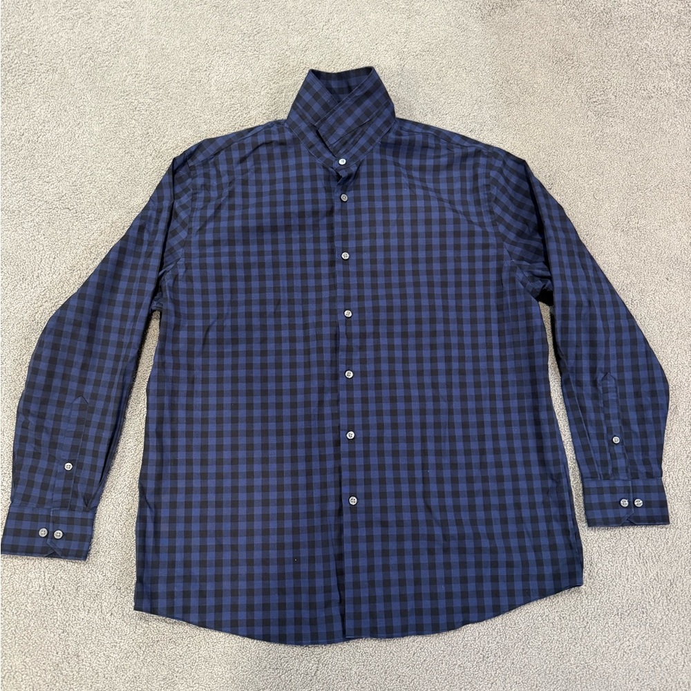 Geoffrey Beene Plaid Shirt